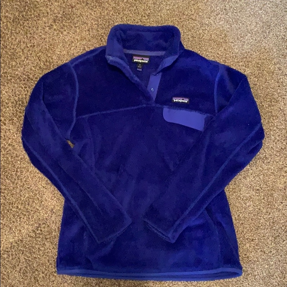 Patagonia blue jacket